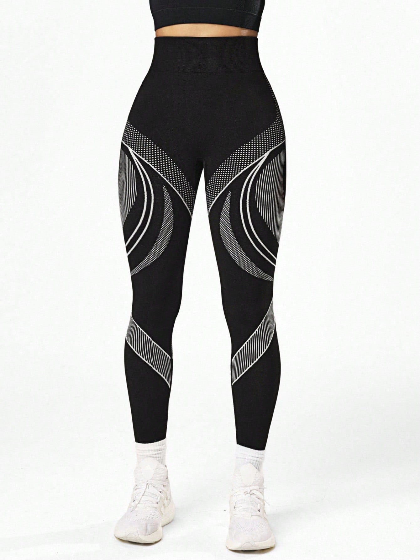 Legging Seamless Cintura Alta Com Franzido Anatômico
