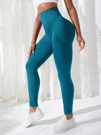 Legging Fitness Sem Costura Elasticidade Multidirecional