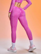 Legging Seamless Cintura Alta Com Costura Em Y