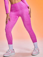Legging Seamless Cintura Alta Com Costura Em Y