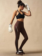Legging Cintura Alta Com Detalhe Lateral Minimal