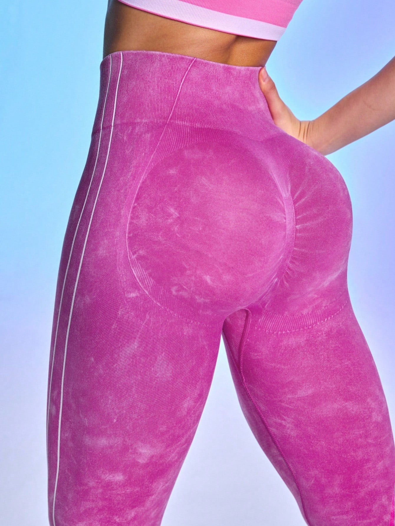 Legging Fitness Com Linhas Anatômicas E Ajuste Compressivo