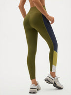 Legging Fitness Cintura Alta Com Recortes Em Blocos