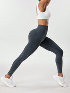 Legging Seamless Cintura Alta Com Toque Aveludado