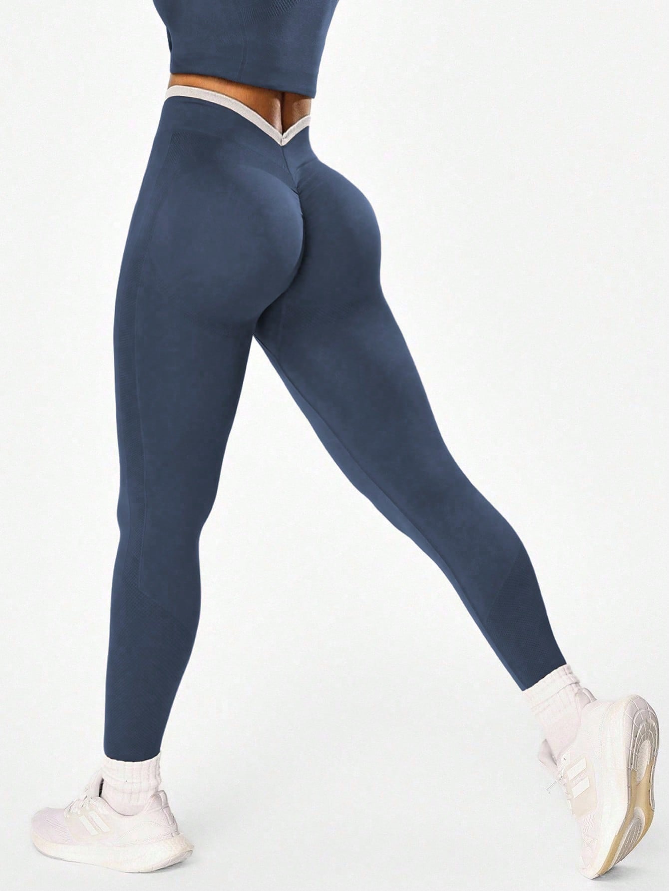 Legging Fitness Cintura Alta Com Painéis Verticais
