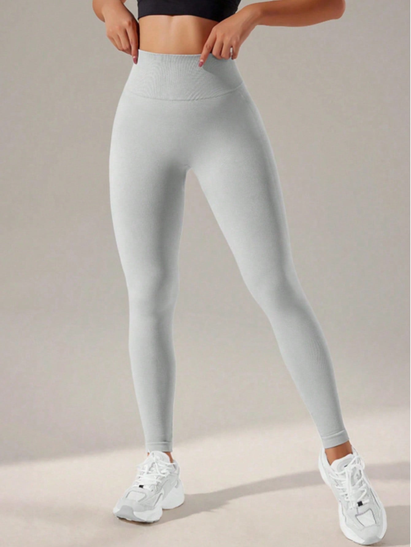 Legging Seamless Com Costura Franzida E Efeito Levanta Bumbum