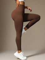 Legging Fitness Cós Alto Textura Afinadora