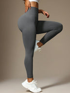 Legging Fitness Cós Alto Textura Afinadora