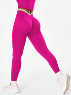 Legging Fitness Cintura Alta Com Painéis Verticais