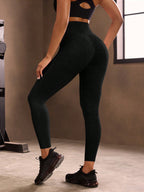 Legging Canelada Cintura Alta Com Ajuste Anatômico