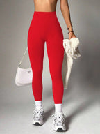 Legging Cintura Alta Com Cós Em V Texturizado