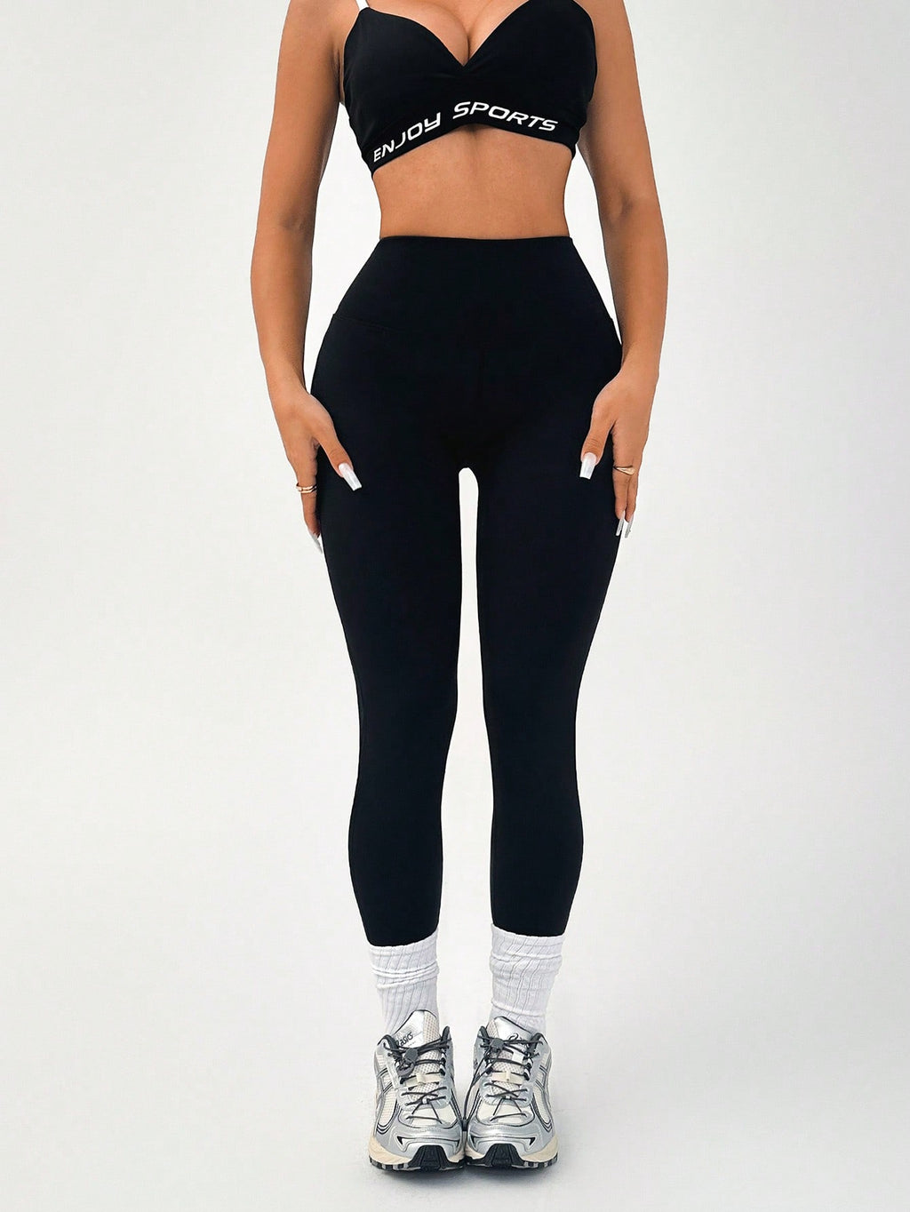 Legging Cintura Alta Com Abertura Posterior Funcional