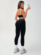 Legging Cintura Alta Com Abertura Posterior Funcional