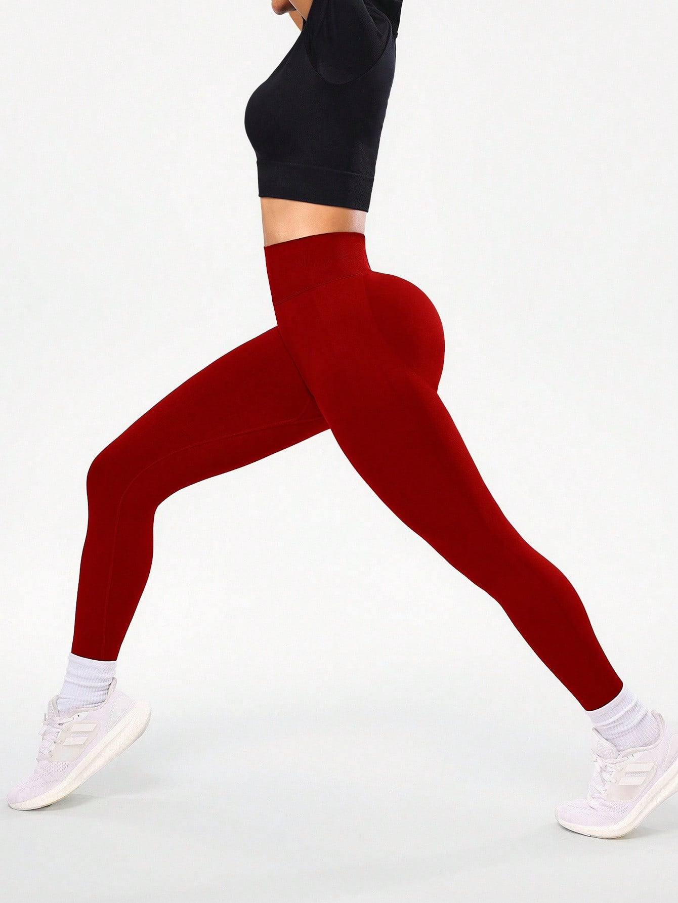 Legging Seamless Cintura Alta Com Ajuste Posterior