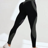Legging Seamless Cintura Alta Com Painéis Anatômicos Laterais