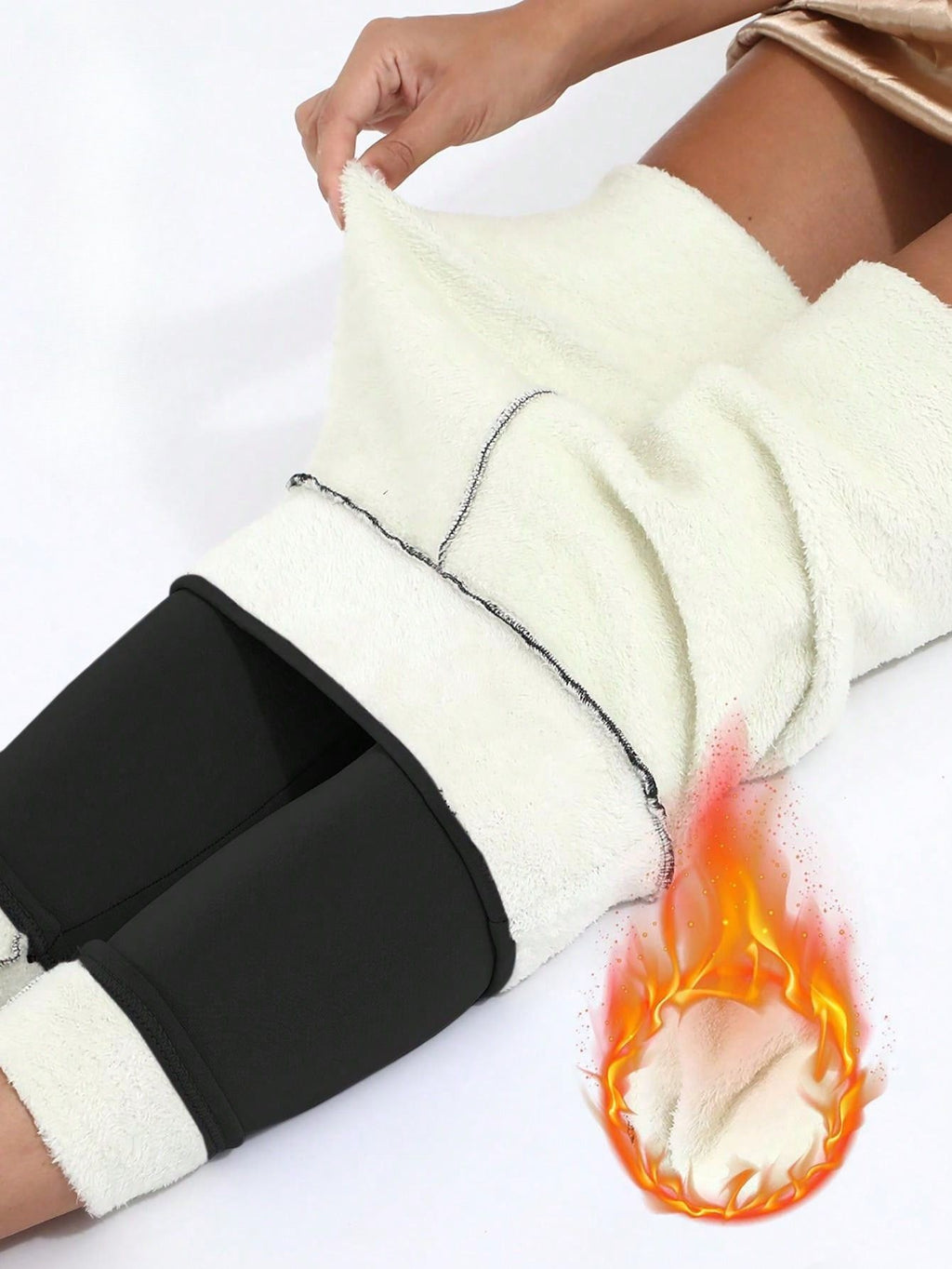 Legging Térmica Forrada Com Isolamento Para Frio