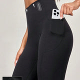 Legging Cintura Alta Com Suporte Central E Bolso Lateral