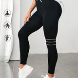 Legging Seamless Cintura Alta Com Suporte Central