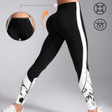 Legging Cintura Alta Com Faixa Lateral E Acabamento Fitness