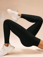 Legging Fitness Sem Costura Com Elasticidade Quatro Vias