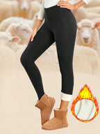 Legging Térmica Forrada Com Isolamento Para Frio