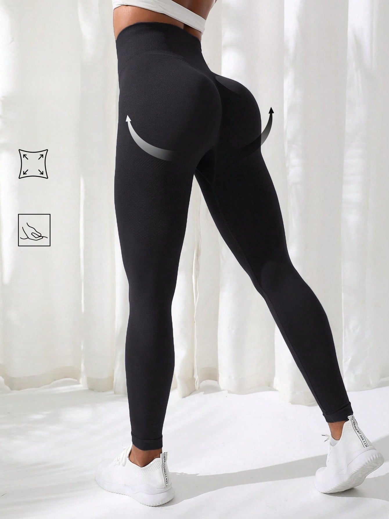 Legging Fitness Sem Costura Elasticidade Multidirecional