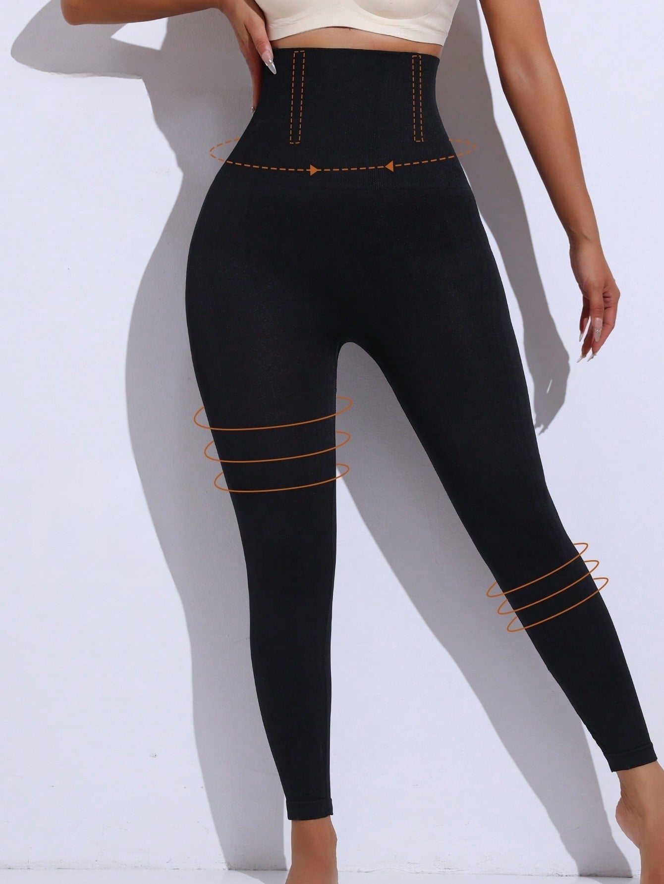 Legging Cintura Alta Com Modelagem Sculpt