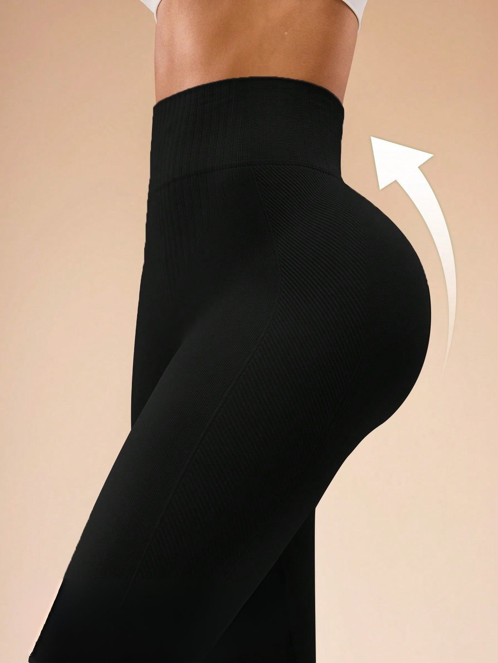 Legging Fitness Sem Costura Com Elasticidade Quatro Vias
