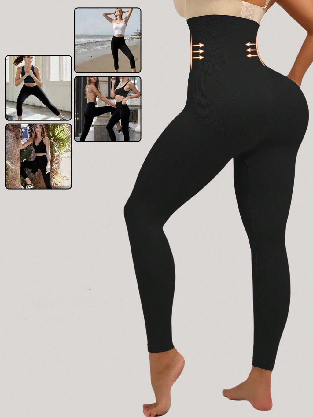 Legging Cintura Alta De Modelagem Suavizante