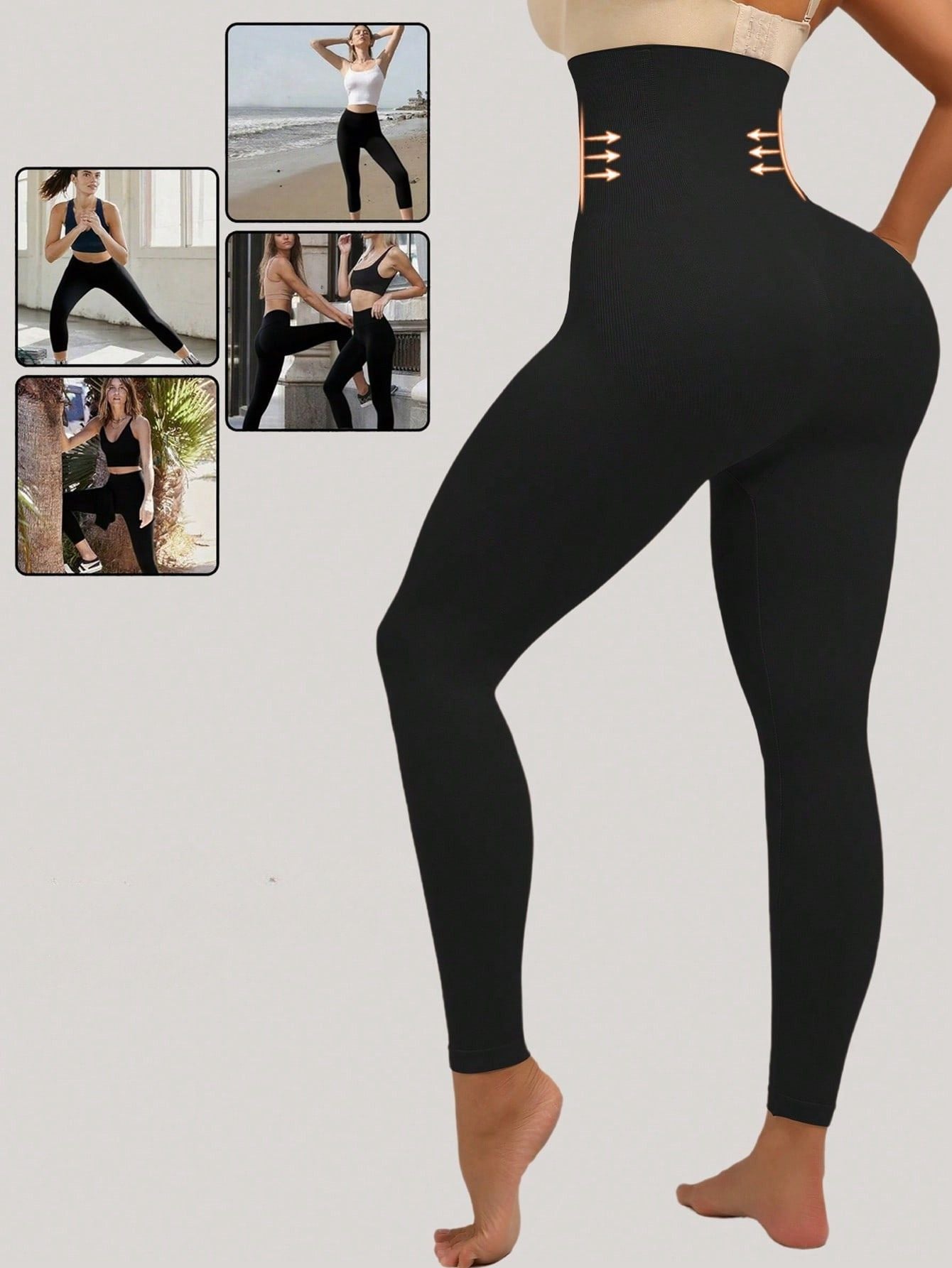 Legging Cintura Alta De Modelagem Suavizante