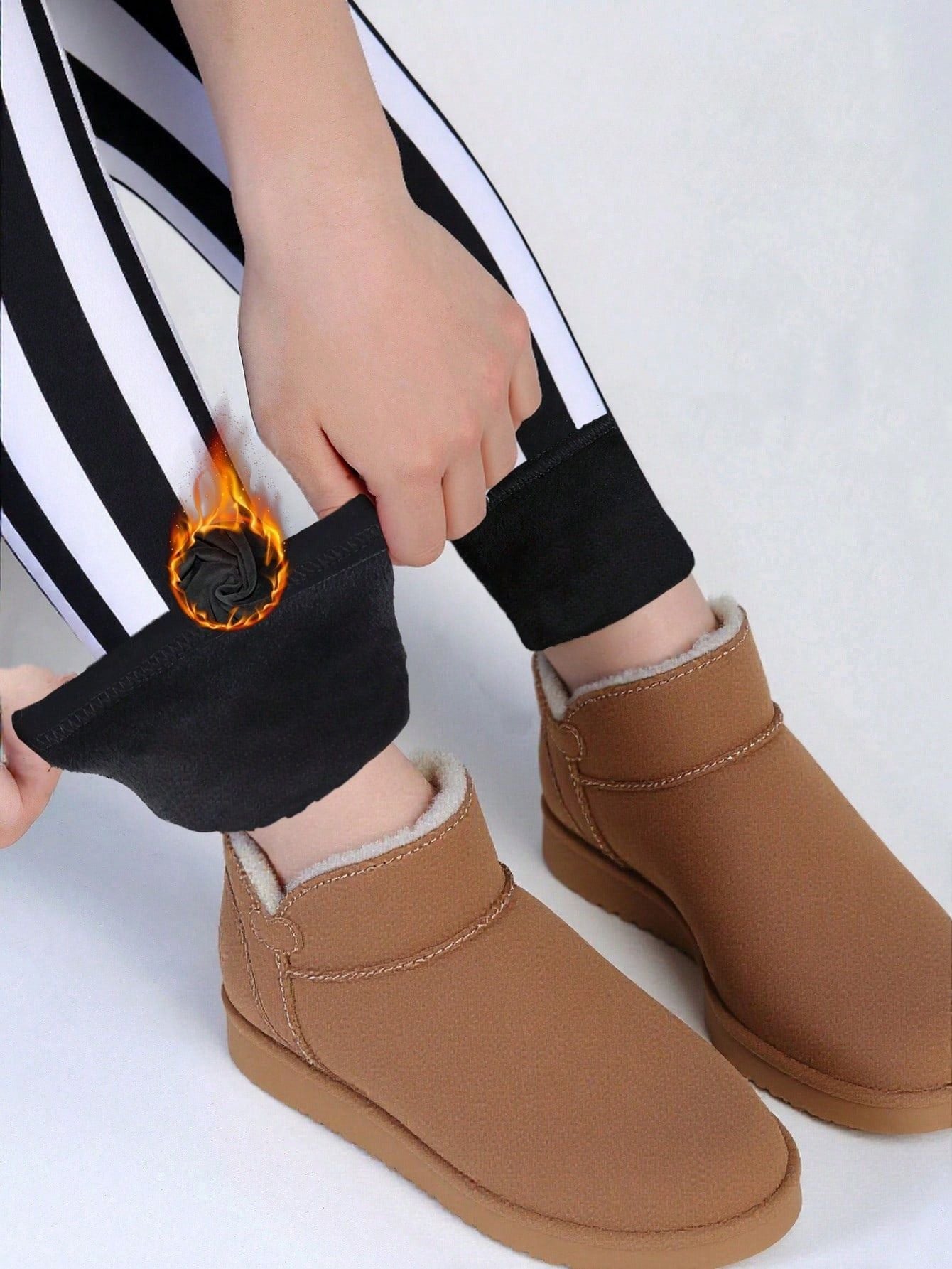 Legging Térmica Estampada Com Forro Interno E Elasticidade