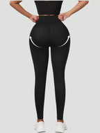 Legging Cintura Alta Com Compressão Abdominal E Fecho Frontal