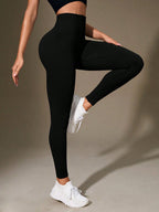 Legging Seamless Cintura Alta Com Textura Linear