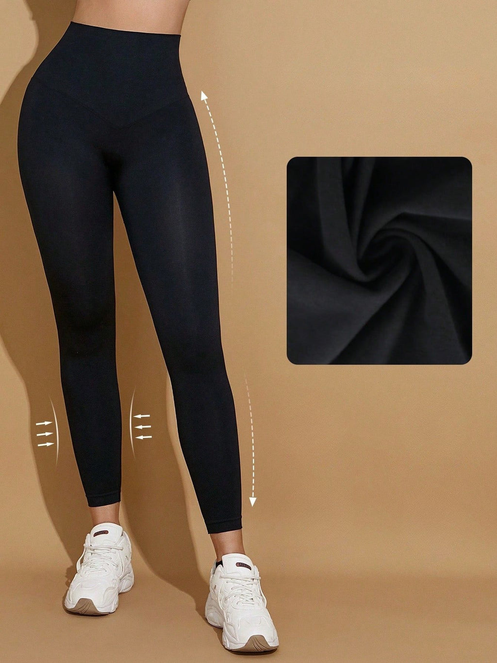 Legging Seamless Cintura Alta Com Volume Tridimensional