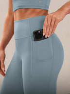 Legging Cintura Alta Com Bolsos Laterais Funcionais