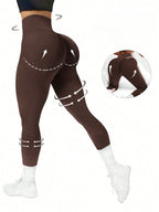 Legging Seamless Cintura Alta Com Trama Estruturada