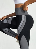 Legging Seamless Cintura Alta Com Painéis Anatômicos Laterais