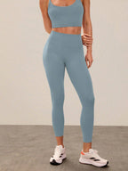 Legging Cintura Alta Com Bolsos Laterais Funcionais