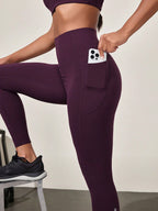 Legging Cintura Alta Com Suporte Central E Bolso Lateral
