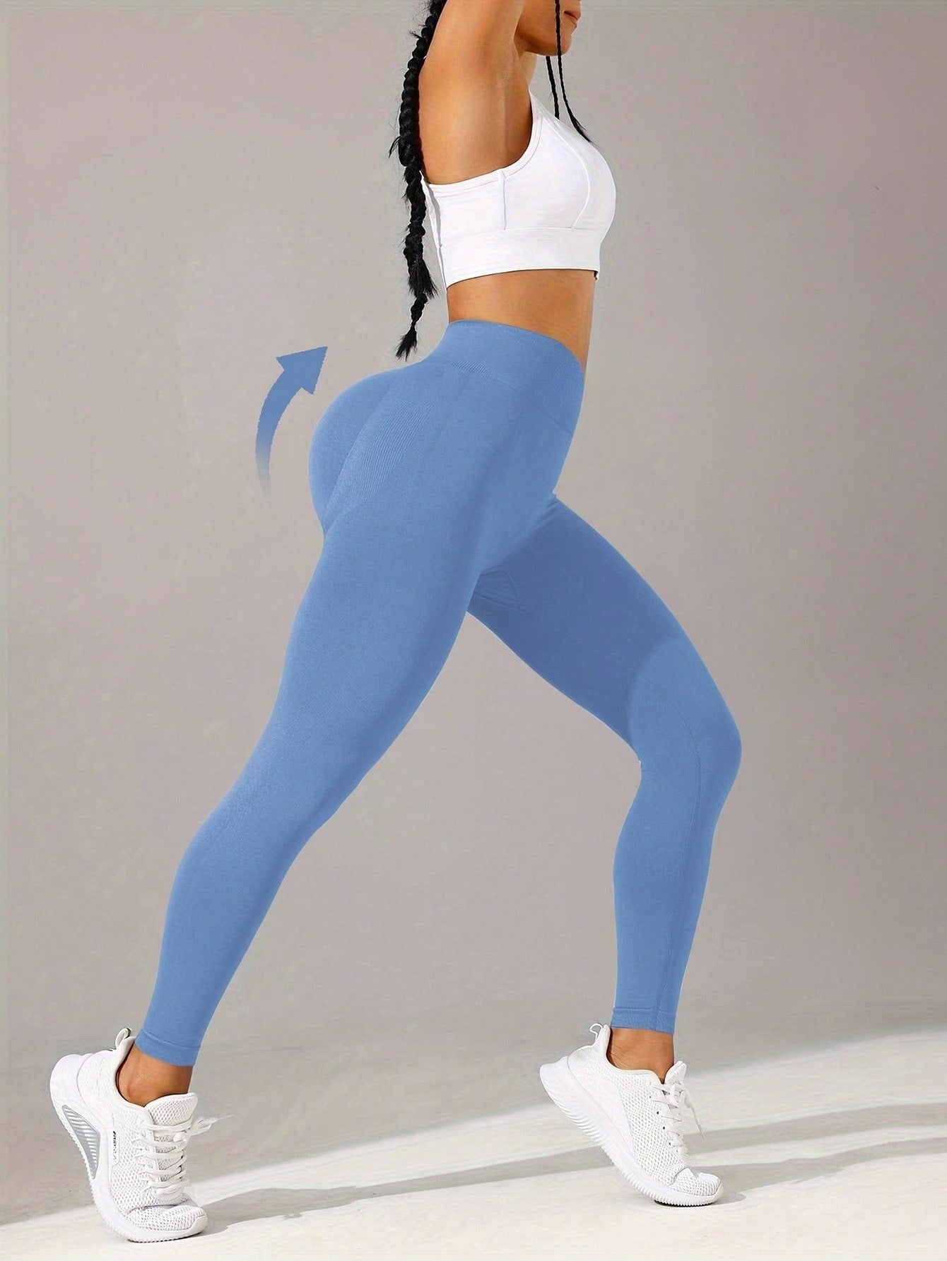 Legging Fitness Sem Costura Ajuste Contornado