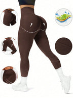 Legging Seamless Cintura Alta Com Trama Estruturada