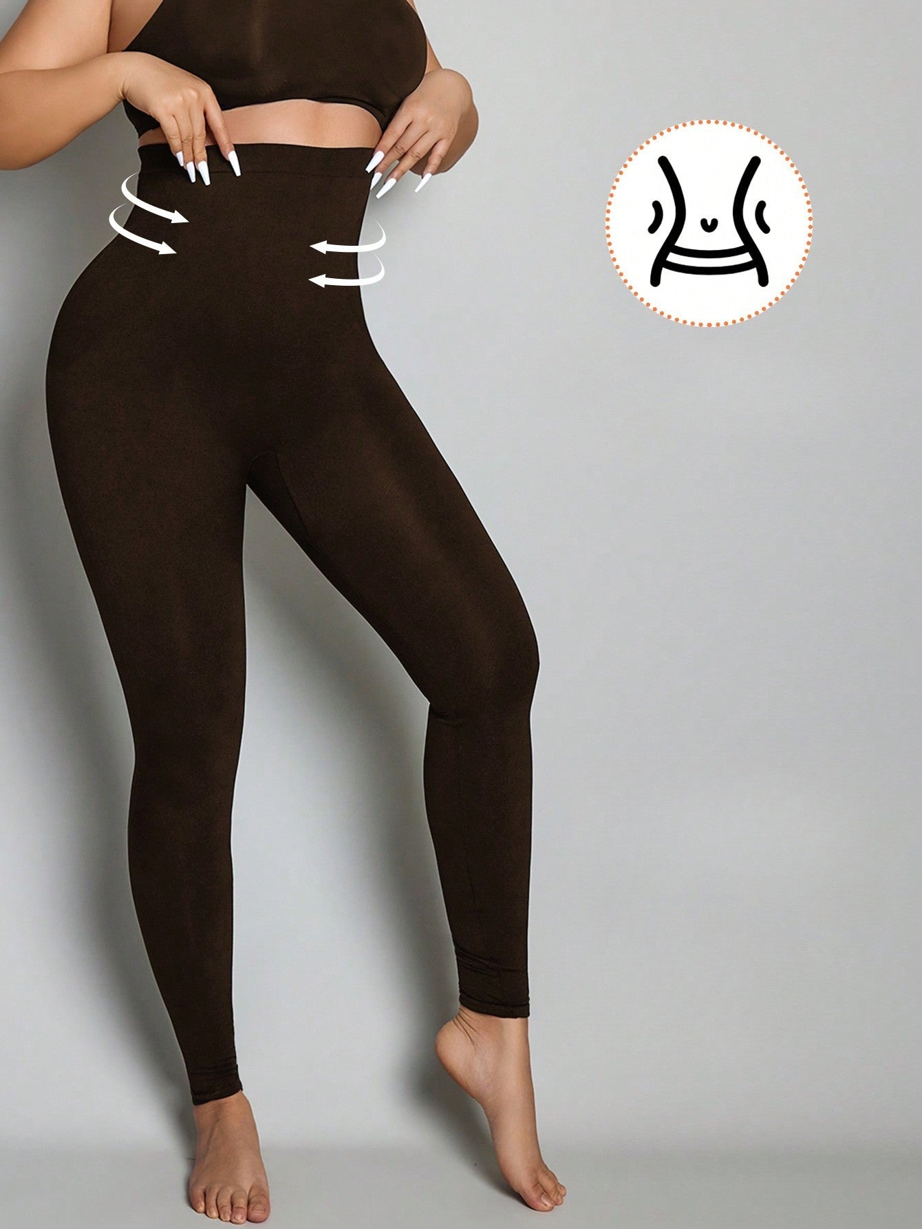 Legging Cintura Alta Com Controle Corporal Integrado
