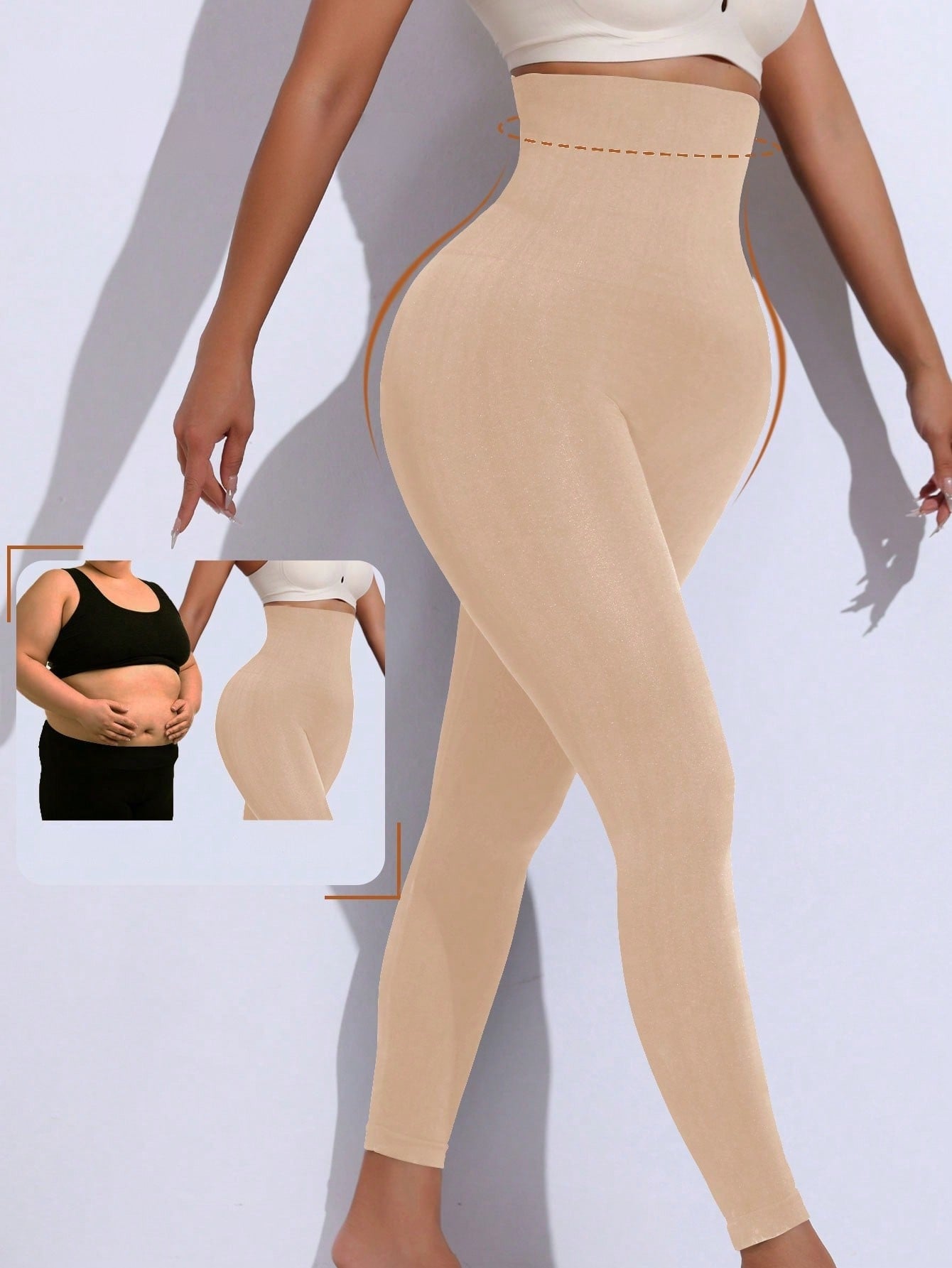 Legging Cintura Alta Com Modelagem Sculpt