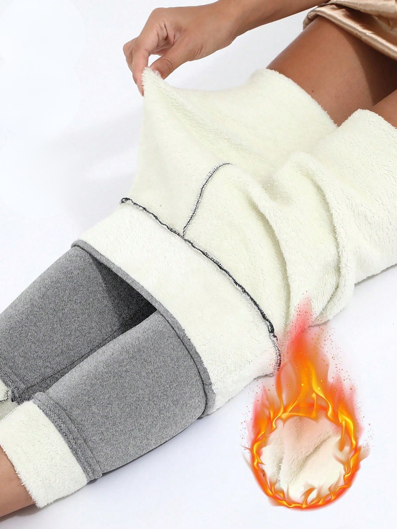 Legging Térmica Forrada Com Isolamento Para Frio