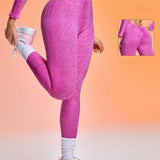 Legging Seamless Cintura Alta Com Costura Em Y
